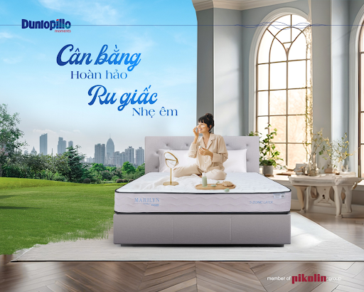 Khám Phá Sự Sang Trọng và Tiện Nghi Của Đệm Lò Xo Dunlopillo 1m6x2m – Lựa Chọn Hoàn Hảo Cho Giấc Ngủ Trọn Vẹn