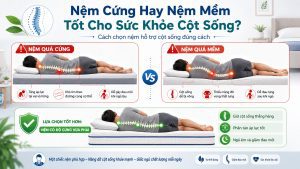 Nệm Cứng Hay Nệm Mềm Tốt Cho Sức Khỏe Cột Sống