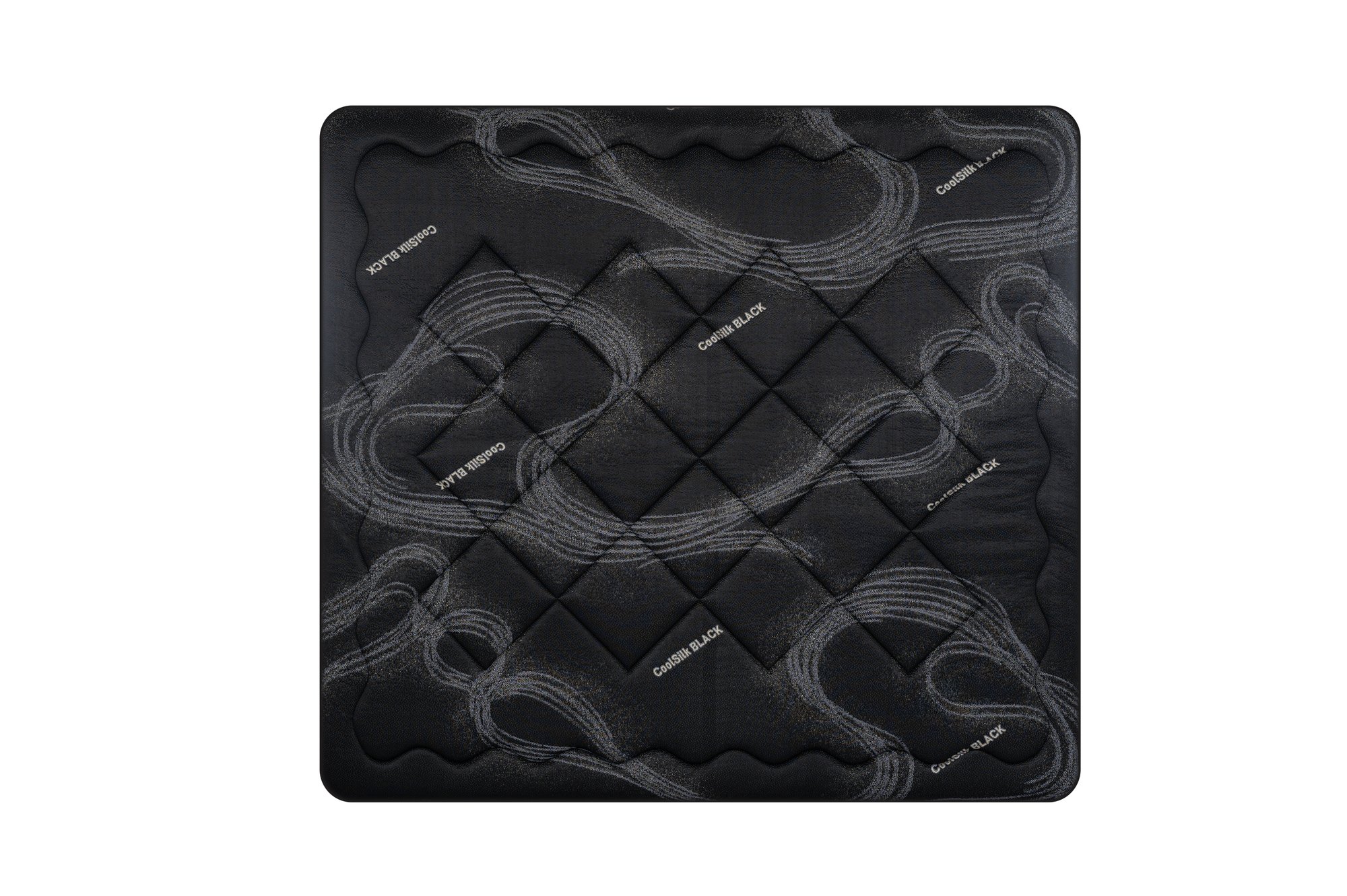 Nệm lò xo cao cấp Dunlopillo CoolSilk Black Beaumont 38cm – mặt trên Nệm lò xo cao cấp Dunlopillo CoolSilk Black Beaumont 38cm – mặt trên