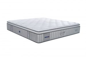 Nệm lò xo cao cấp Dunlopillo CoolSilk Royale Prestige 33cm – góc nghiêng trái