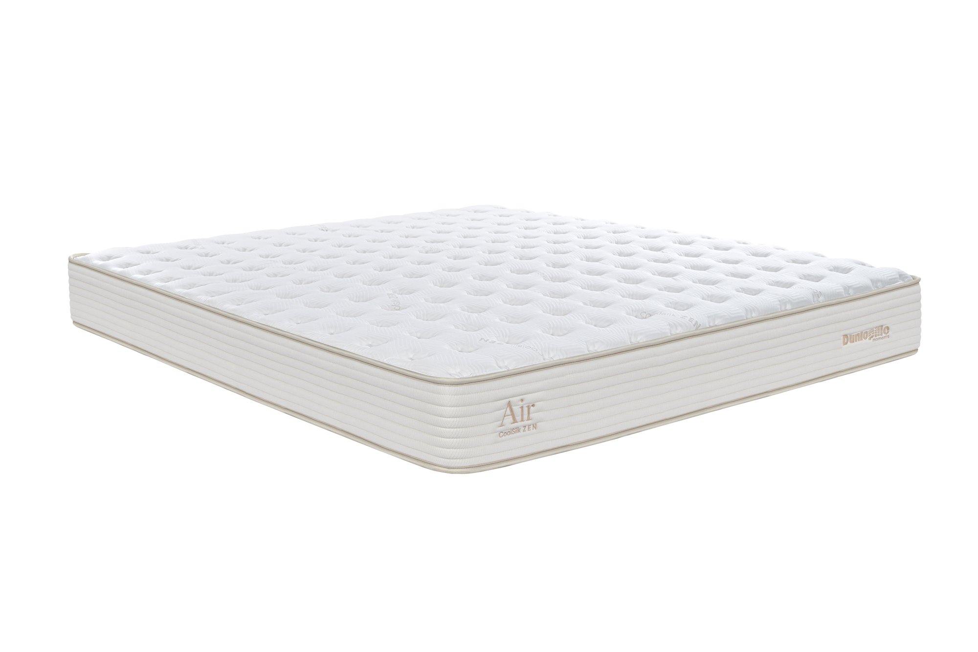 Nệm lò xo cao cấp Dunlopillo CoolSilk Zen Air 25cm – góc nghiêng trái Nệm lò xo cao cấp Dunlopillo CoolSilk Zen Air 25cm – góc nghiêng trái