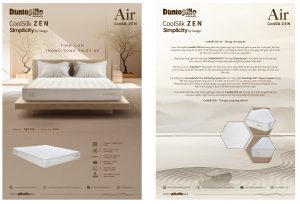 Nệm lò xo cao cấp Dunlopillo CoolSilk Zen Air 25cm – thông tin sản phẩm & công nghệ