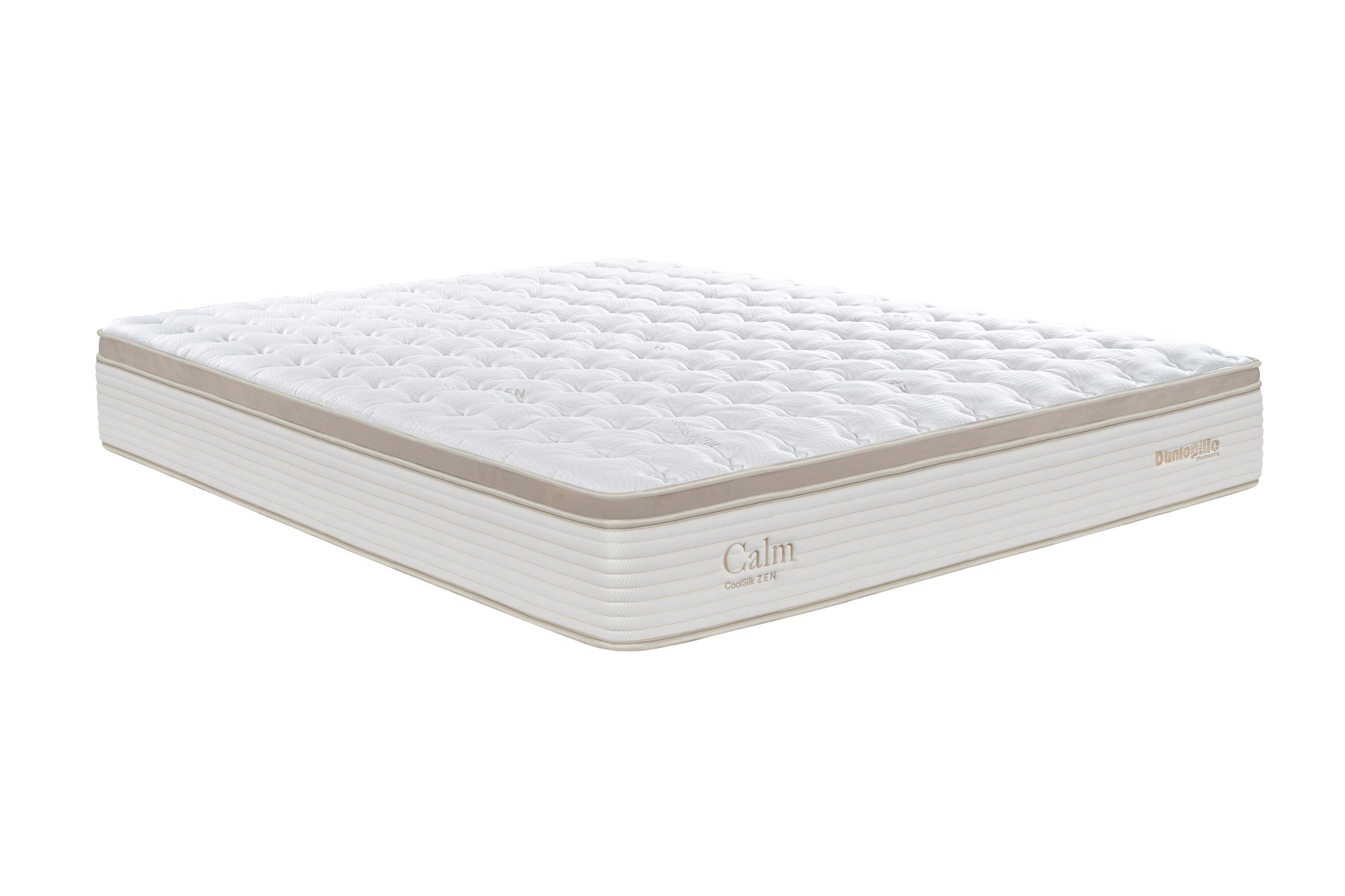 Nệm lò xo cao cấp Dunlopillo CoolSilk Zen Calm 27cm – góc nghiêng trái Nệm lò xo cao cấp Dunlopillo CoolSilk Zen Calm 27cm – góc nghiêng trái
