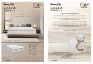 Nệm lò xo cao cấp Dunlopillo CoolSilk Zen Calm 27cm – thông tin sản phẩm & công nghệ