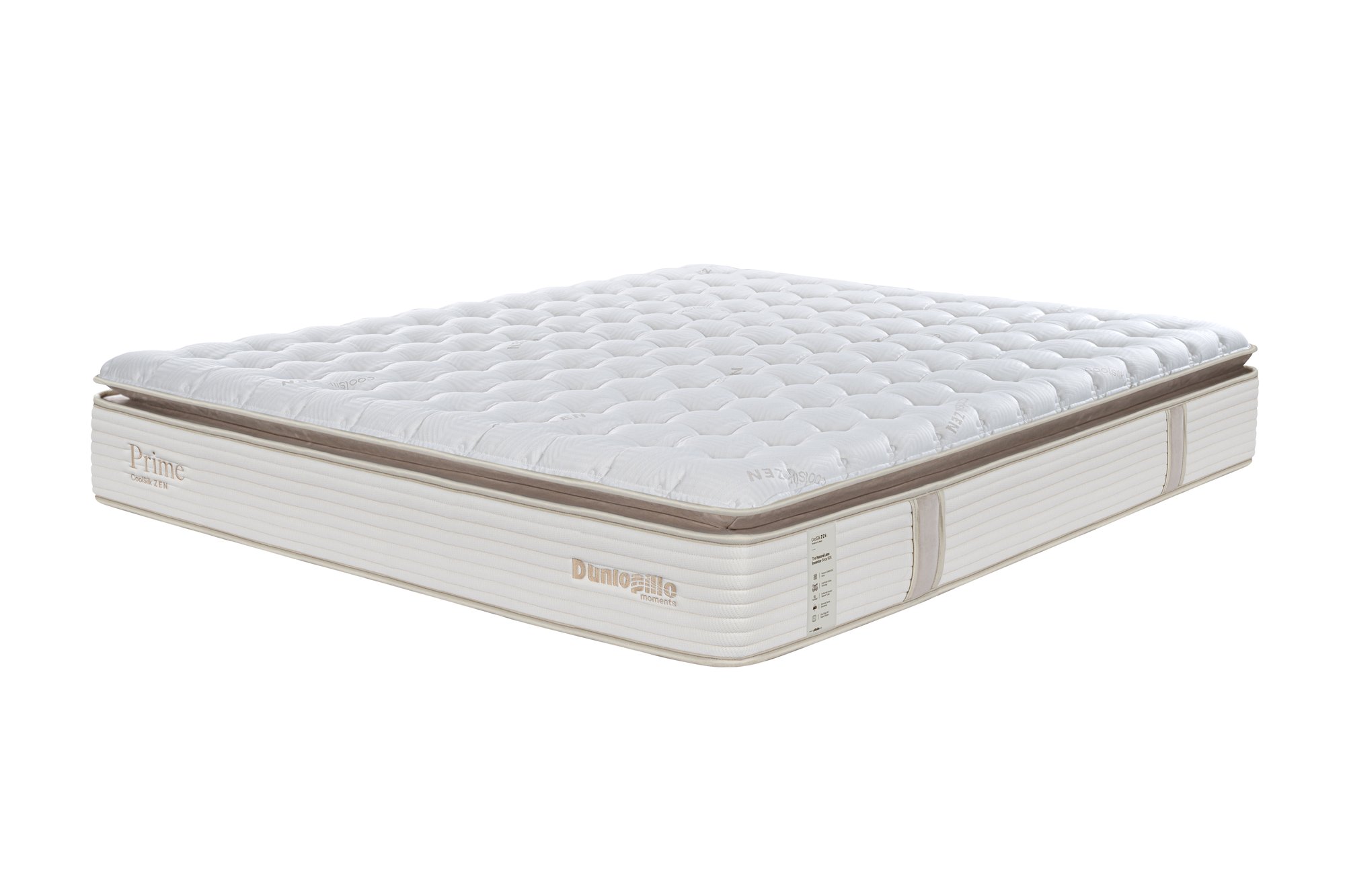 Nệm lò xo cao cấp Dunlopillo CoolSilk Zen Prime 30cm – góc nghiêng phải Nệm lò xo cao cấp Dunlopillo CoolSilk Zen Prime 30cm – góc nghiêng phải