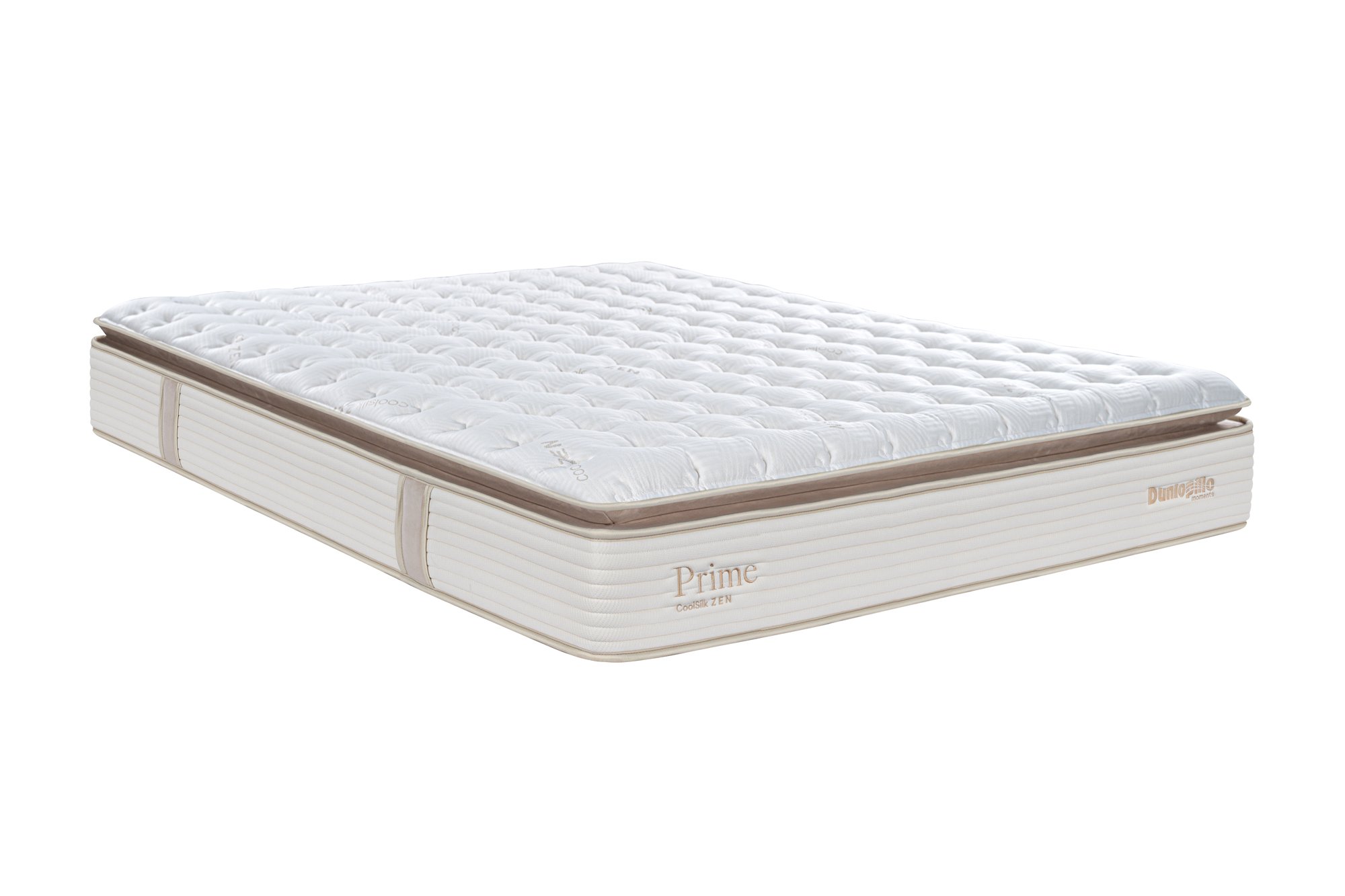 Nệm lò xo cao cấp Dunlopillo CoolSilk Zen Prime 30cm – góc nghiêng trái Nệm lò xo cao cấp Dunlopillo CoolSilk Zen Prime 30cm – góc nghiêng trái