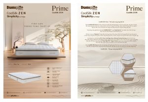 Nệm lò xo cao cấp Dunlopillo CoolSilk Zen Prime 30cm – thông tin sản phẩm & công nghệ