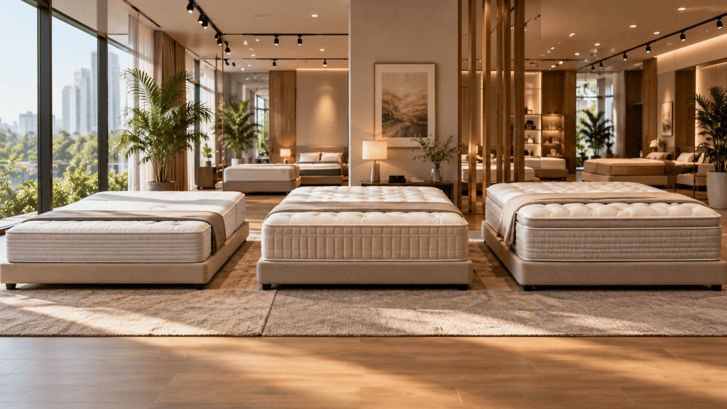 Ba lựa chọn nệm lò xo trong dòng Dunlopillo Classic 2026